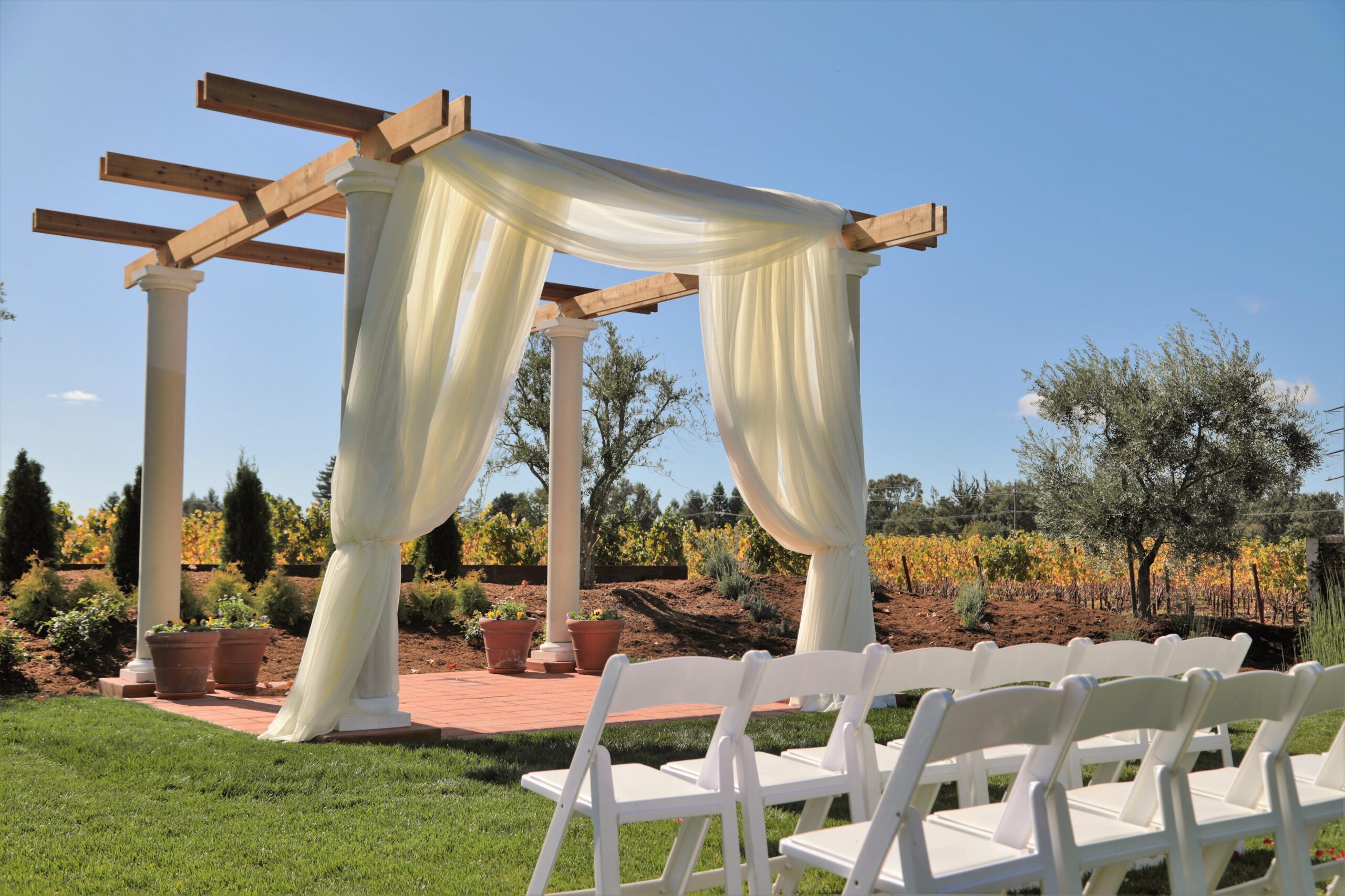 Toscana Pavillion, a wedding venue at Vintners Resort.